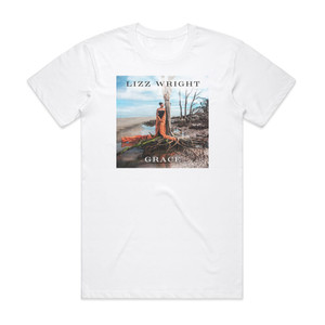 Lizz Wright Grace Album Cover T-Shirt White Lizz Wright Grace Album Cover T-Shirt White