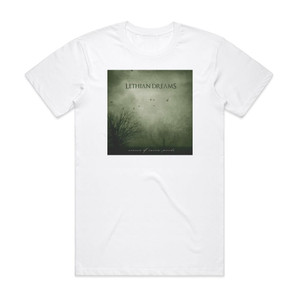 Lethian Dreams Season Of Raven Words Album Cover T-Shirt White Lethian Dreams Season Of Raven Words Album Cover T-Shirt White