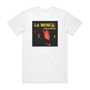 La Mosca Tse-Tse Para No Verte Mas Album Cover T-Shirt White La Mosca Tse-Tse Para No Verte Mas Album Cover T-Shirt White