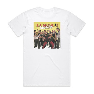 La Mosca Tse-Tse Biszzzes Album Cover T-Shirt White La Mosca Tse-Tse Biszzzes Album Cover T-Shirt White