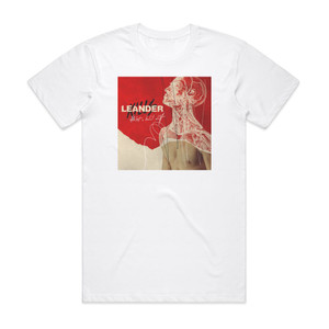 Leander Kills Let A Hall Eltt Album Cover T-Shirt White Leander Kills Let A Hall Eltt Album Cover T-Shirt White