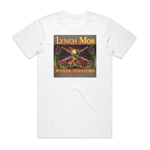Lynch Mob Wicked Sensation 1 Album Cover T-Shirt White
