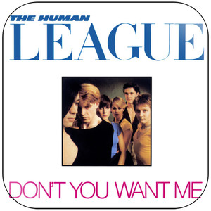 The Human League Dont You Want Me Album Cover Sticker The Human League Dont You Want Me Album Cover Sticker