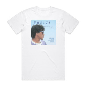 Laurent Voulzy Belle Le En Mer 1977 1988 Album Cover T-Shirt White Laurent Voulzy Belle Le En Mer 1977 1988 Album Cover T-Shirt White