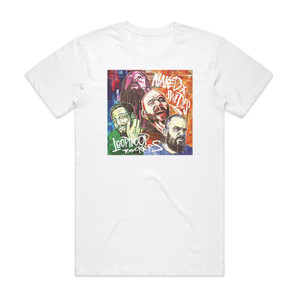 Looptroop Rockers Naked Swedes Album Cover T-Shirt White