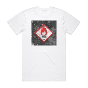 La Secta Fuego Album Cover T-Shirt White La Secta Fuego Album Cover T-Shirt White