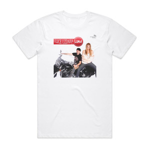 LUNA Ulica Uzdaha Album Cover T-Shirt White LUNA Ulica Uzdaha Album Cover T-Shirt White