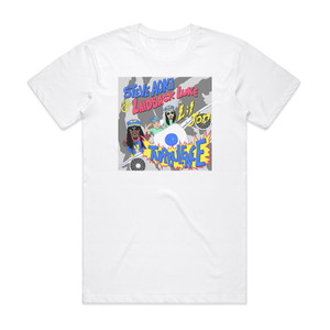 Laidback Luke Turbulence Album Cover T-Shirt White Laidback Luke Turbulence Album Cover T-Shirt White