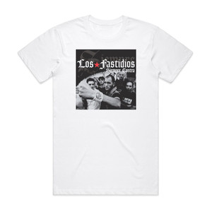 Los Fastidios Siempre Contra Album Cover T-Shirt White