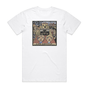 Lime Cordiale Permanent Vacation Album Cover T-Shirt White Lime Cordiale Permanent Vacation Album Cover T-Shirt White