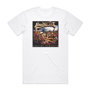 Loudblast Sublime Dementia Album Cover T-Shirt White Loudblast Sublime Dementia Album Cover T-Shirt White