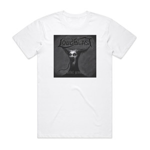 Loudblast Burial Ground Album Cover T-Shirt White Loudblast Burial Ground Album Cover T-Shirt White
