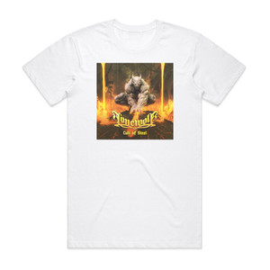 Lonewolf Cult Of Steel Album Cover T-Shirt White Lonewolf Cult Of Steel Album Cover T-Shirt White