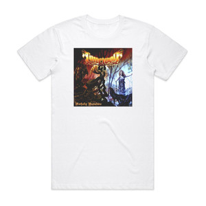 Lonewolf Unholy Paradise Album Cover T-Shirt White Lonewolf Unholy Paradise Album Cover T-Shirt White