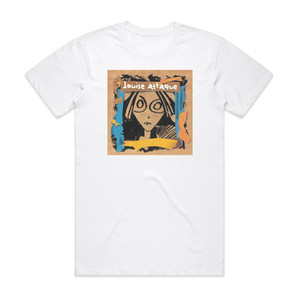 Louise Attaque Louise Attaque 1 Album Cover T-Shirt White Louise Attaque Louise Attaque 1 Album Cover T-Shirt White