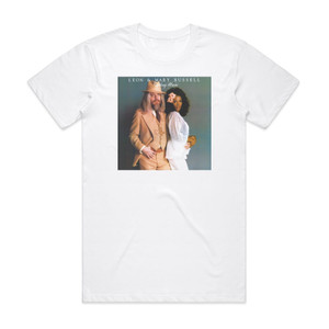 Leon Russell Wedding Album Album Cover T-Shirt White Leon Russell Wedding Album Album Cover T-Shirt White