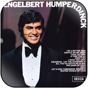 Engelbert Humperdinck Engelbert Humperdinck Album Cover Sticker Engelbert Humperdinck Engelbert Humperdinck Album Cover Sticker