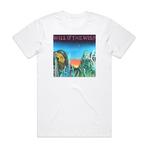 Leon Russell Will O The Wisp Album Cover T-Shirt White Leon Russell Will O The Wisp Album Cover T-Shirt White