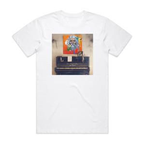 Leon Russell On A Distant Shore Album Cover T-Shirt White Leon Russell On A Distant Shore Album Cover T-Shirt White