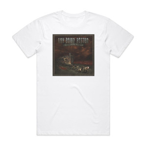 Lay Down Rotten Gospel Of The Wretched Album Cover T-Shirt White Lay Down Rotten Gospel Of The Wretched Album Cover T-Shirt White