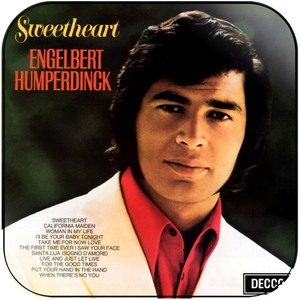 Engelbert Humperdinck Sweetheart Album Cover Sticker Engelbert Humperdinck Sweetheart Album Cover Sticker