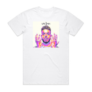 Luke James Luke James Album Cover T-Shirt White Luke James Luke James Album Cover T-Shirt White