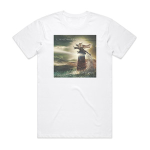 Landmarq Origins Album Cover T-Shirt White Landmarq Origins Album Cover T-Shirt White