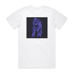 lil aaron Homework Album Cover T-Shirt White lil aaron Homework Album Cover T-Shirt White