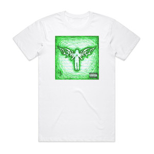 lil aaron 808 Rock Album Cover T-Shirt White lil aaron 808 Rock Album Cover T-Shirt White