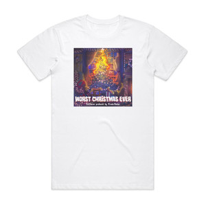 lil aaron Worst Christmas Ever Album Cover T-Shirt White lil aaron Worst Christmas Ever Album Cover T-Shirt White