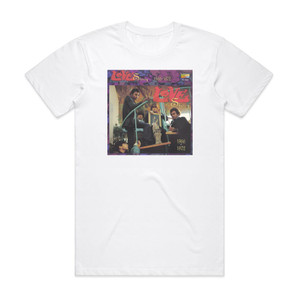Love Love Story 1962 1966 Album Cover T-Shirt White Love Love Story 1962 1966 Album Cover T-Shirt White