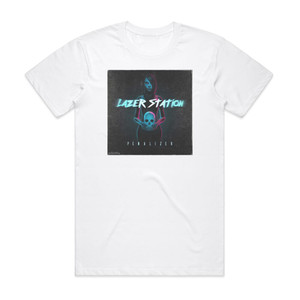 Lazer Station Penalizer Ep Album Cover T-Shirt White Lazer Station Penalizer Ep Album Cover T-Shirt White