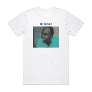 Litfiba Litfiba 3 Album Cover T-Shirt White Litfiba Litfiba 3 Album Cover T-Shirt White