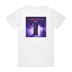 Lebrock Please Dont Cry Album Cover T-Shirt White Lebrock Please Dont Cry Album Cover T-Shirt White