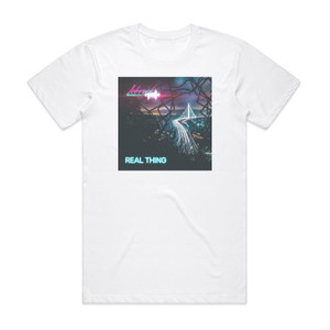 Lebrock Real Thing Album Cover T-Shirt White Lebrock Real Thing Album Cover T-Shirt White
