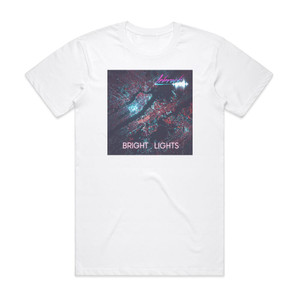 Lebrock Bright Lights Album Cover T-Shirt White Lebrock Bright Lights Album Cover T-Shirt White