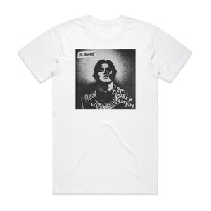 Lilhuddy 21St Century Vampire Album Cover T-Shirt White Lilhuddy 21St Century Vampire Album Cover T-Shirt White