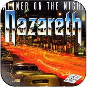 Nazareth Winner On The Night Album Cover Sticker Nazareth Winner On The Night Album Cover Sticker