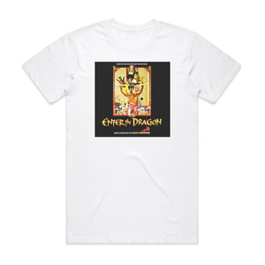 Lalo Schifrin Enter The Dragon Album Cover T-Shirt White Lalo Schifrin Enter The Dragon Album Cover T-Shirt White