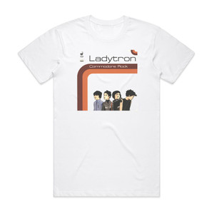 Ladytron Commodore Rock Album Cover T-Shirt White Ladytron Commodore Rock Album Cover T-Shirt White