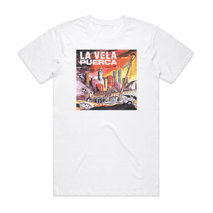 La Vela Puerca Deskarado Album Cover T-Shirt White
