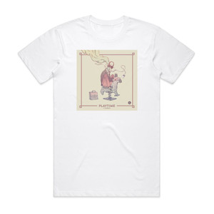 LIndecis Playtime Album Cover T-Shirt White