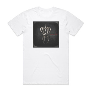 Lacuna Coil Broken Crown Halo Album Cover T-Shirt White Lacuna Coil Broken Crown Halo Album Cover T-Shirt White