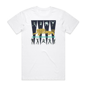 Los Fabulosos Cadillacs El Len Album Cover T-Shirt White Los Fabulosos Cadillacs El Len Album Cover T-Shirt White