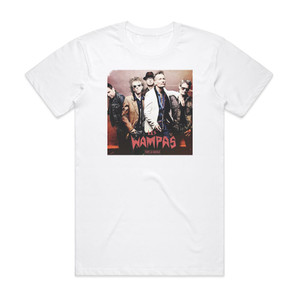 Les Wampas Les Wampas Font La Gueule 1 Album Cover T-Shirt White Les Wampas Les Wampas Font La Gueule 1 Album Cover T-Shirt White