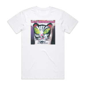Les Wampas Chicoutimi Album Cover T-Shirt White Les Wampas Chicoutimi Album Cover T-Shirt White