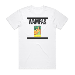Les Wampas Jai Quitt Mon Pays 1 Album Cover T-Shirt White Les Wampas Jai Quitt Mon Pays 1 Album Cover T-Shirt White