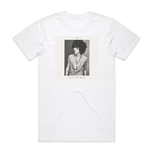 LP Into The Wild 1 Album Cover T-Shirt White LP Into The Wild 1 Album Cover T-Shirt White