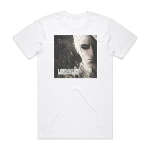 Lord of the Lost Fears 1 Album Cover T-Shirt White Lord of the Lost Fears 1 Album Cover T-Shirt White