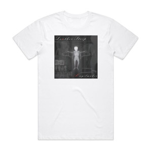 Leather Strip Ngelmaker Album Cover T-Shirt White Leather Strip Ngelmaker Album Cover T-Shirt White